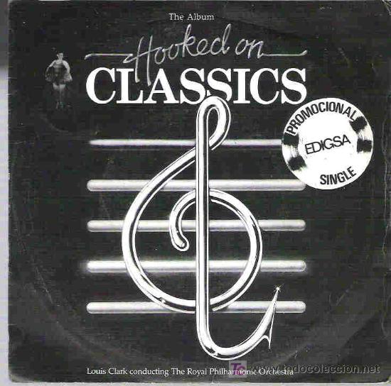 Discos de vinilo: LOUIS CLARK & ROYAL PHILHARMONIC ORCHESTRA - HOOKED ON CLASSICS - Foto 1