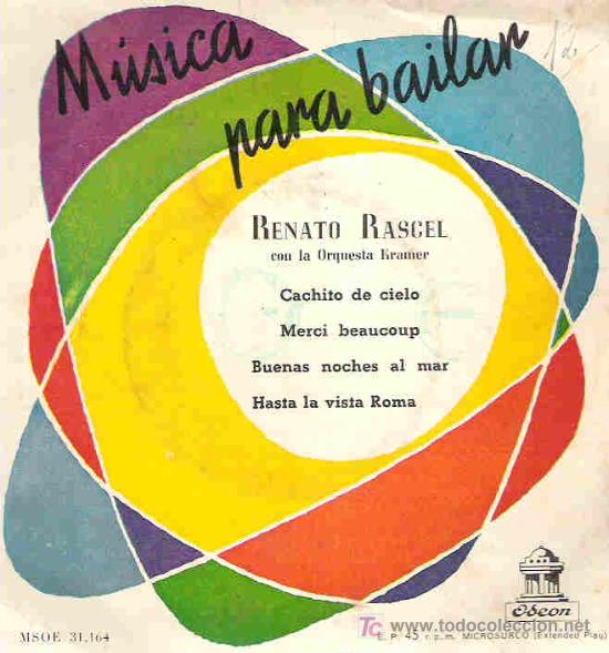 Discos de vinilo: renato rascel - cachito de cielo *** ep odeon 1959 - Foto 1