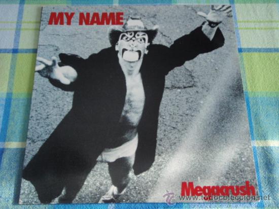 Megacrush My Name Vinilo Color Azul Usa Comprar Discos Lp Vinilos De Pop Rock Internacional Desde Los 90 En Todocoleccion