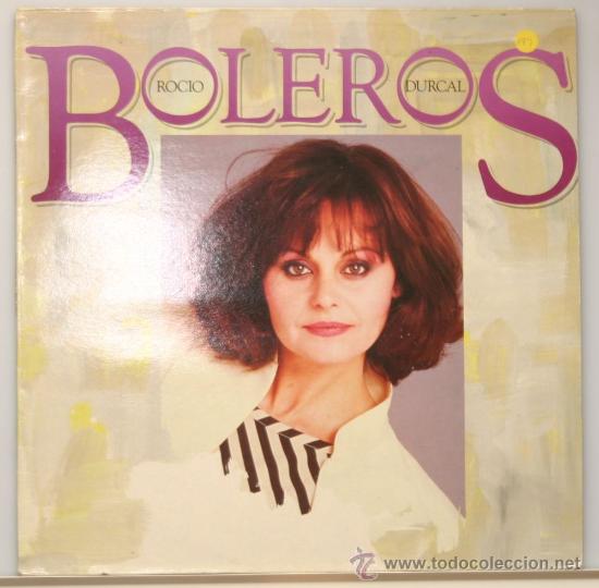 Discos de vinilo: ROCIO DURCAL boleros LP ariola 1985 - Foto 1