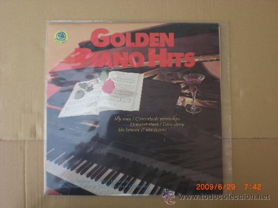 Discos de vinilo: THE GOLDEN, PIANO HITS - Foto 1