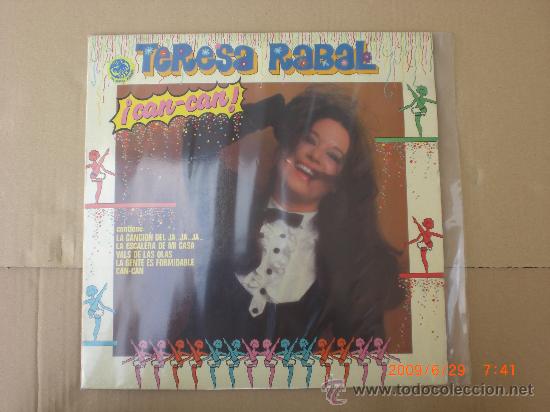 Discos de vinilo: TERESA RABAL, CAN CAN - Foto 1