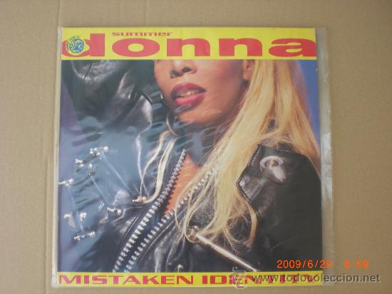 Discos de vinilo: DONNA SAMER, MISTAKEN IDENTITY - Foto 1