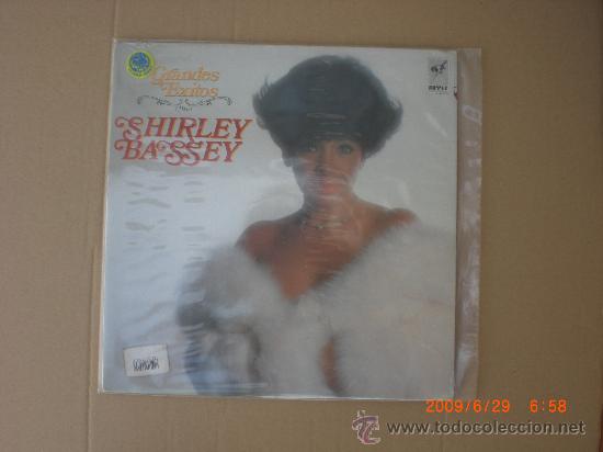 Discos de vinilo: SHIRLEY BASSEY, GRANDES EXITOS - Foto 1