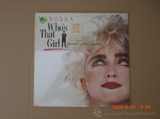 Discos de vinilo: MADONNA WHOT&acute;S THAT GIRLS - Foto 1