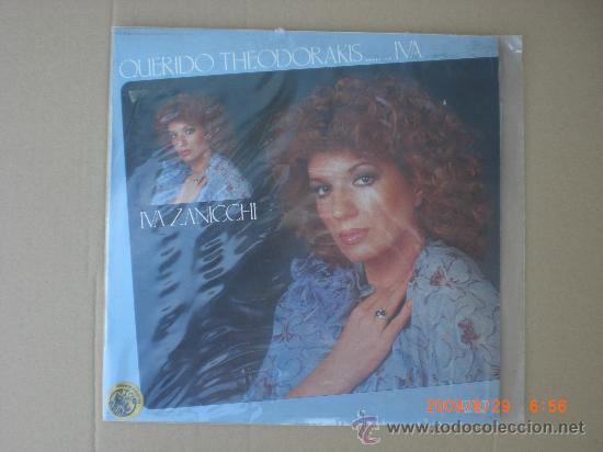 Discos de vinilo: IVA ZANICCHI, QUERIDO THEODORAKIS - Foto 1