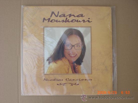 Discos de vinilo: NANA MOUSKURI, NUESTRAS CANCIONES - Foto 1