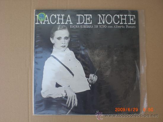 Discos de vinilo: NACHA GUEVARA, NACHA DE NOCHE - Foto 1