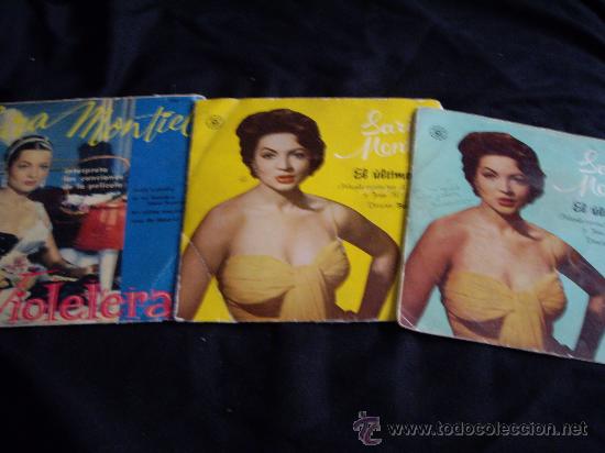 Discos de vinilo: SARA MONTIEL-LOTE 3 EPS - Foto 1