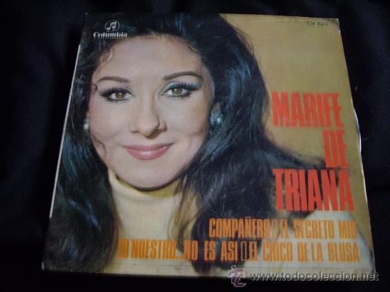 Discos de vinilo: MARIFE DE TRIANA-EP-COMPA&Ntilde;ERO - Foto 1