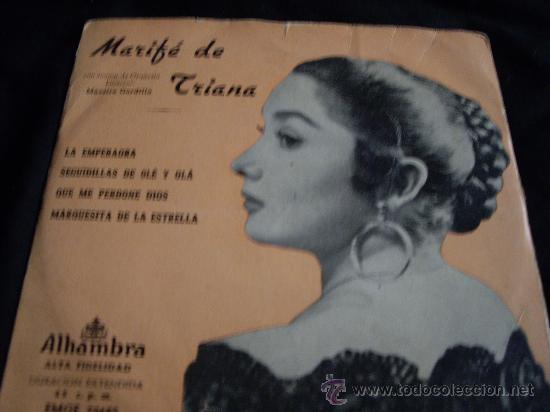 Discos de vinilo: MARIFE DE TRIANA-LA EMPERAORA - Foto 1