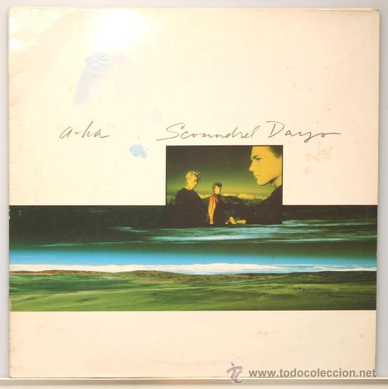 Discos de vinilo: A-HA scoundrel days LP WEA 1986 - Foto 1