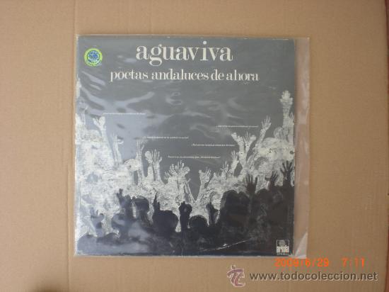 Discos de vinilo: AGUAVIVA, POETAS ANDALUCES - Foto 1