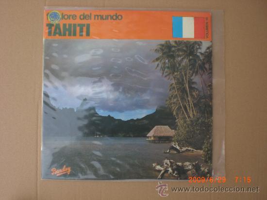 Discos de vinilo: FOLKLORE DEL MUNDO, TAHITI - Foto 1