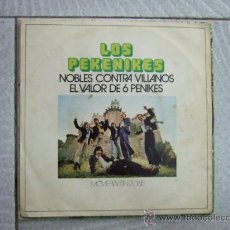 Dischi in vinile: LOS PEKENIKES - NOBLES CONTRA VILLANOS / EL VALOR DE 6 PENIKES - SINGLE MOVIEPLAY 1971. Lote 24393149