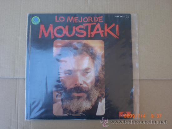 Discos de vinilo: GEORGES MOUSTAKI, LO MEJOR - Foto 1
