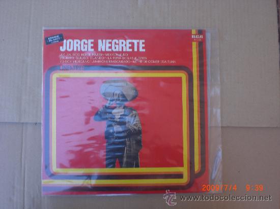 Discos de vinilo: JORGE NEGRETE - Foto 1
