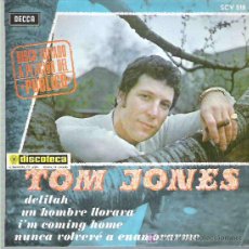 Discos de vinilo: TOM JONES - DELILAH ** EP DECCA 1968. Lote 14705742