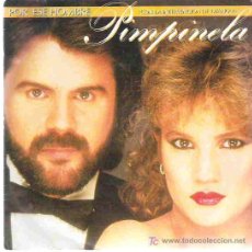 Discos de vinilo: PIMPINELA - PO ESEHOMBRE / NO ENIENDO AL AMOR *** EPIC 1985