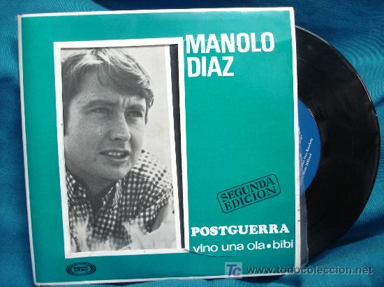 Discos de vinilo: MANOLO DIAZ - POSTGUERRA+2 - SONOPLAY 1967 - Foto 1