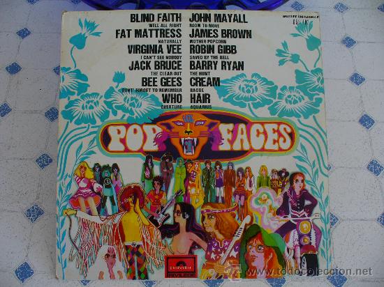 Discos de vinilo: LP 1 POP FACES (JAMES BROWN. BARRY RYAN ETC.................. - Foto 1