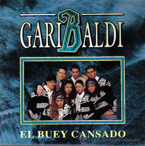 Disques de vinyle: GARIBALDI-EL BUEY CANSADO SINGLE VINILO 1992 PROMOCIONAL SPAIN