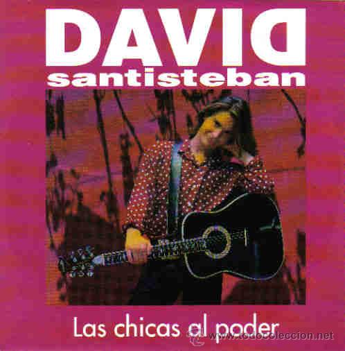 Discos de vinilo: DAVID SANTISTEBAN-LAS CHICAS AL PODER SINGLE 1992 PROMOCIONAL SPAIN