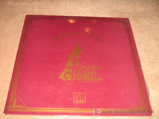 Discos de vinilo: DIANA ROSS - EL OCASO DE UNA ESTRELLA - Foto 1