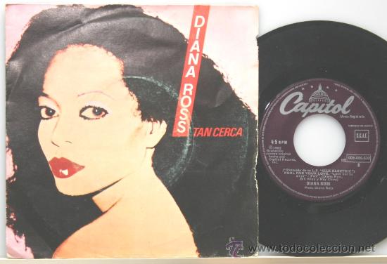 Discos de vinilo: DIANA ROSS so close single 1982 - Foto 1