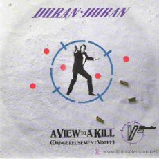 Discos de vinilo: DURAN DURAN - A VIEW TO KILL *** 1985. Lote 14789936