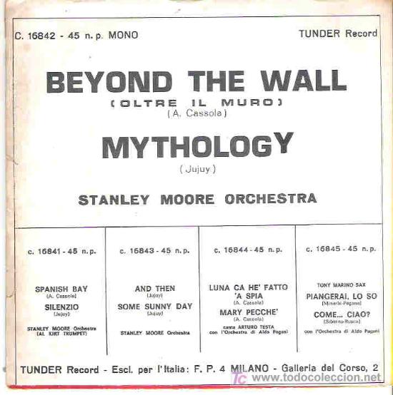Discos de vinilo: stanley moore - mithology /beyond the wall ** tunder records - Foto 2