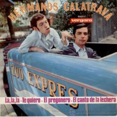 Discos de vinilo: HERMANOS CALATRAVA - LA LA LA - EP