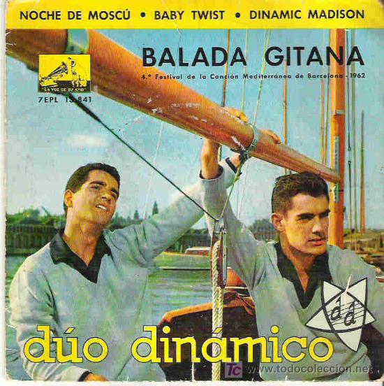 Discos de vinilo: duo dinamico - balada gitana *** ep 1962 - Foto 1