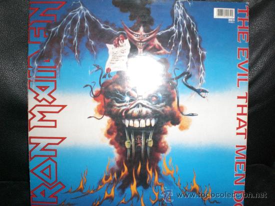 Discos de vinilo: IRON MAIDEN. CAN I PLAY WITH MADNESS - Foto 2