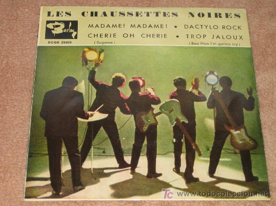 Discos de vinilo: LES CHAUSSETTES NOIRES - ESPA&Ntilde;OL - - Foto 1