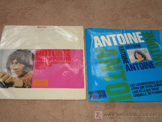 Discos de vinilo: ANTOINE - LOTE DE DOS SINGLES - Foto 1