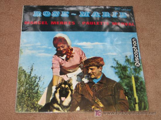 Discos de vinilo: ROSE - MARIE  - MUY NUEVO - Foto 1