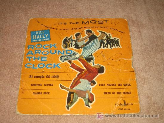 Discos de vinilo: BILL HALEY - ROCK AROUND THE CLOCK - Foto 1