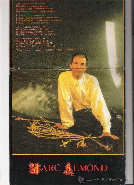 Discos de vinilo: MARC ALMOND(SOFT CELL)-STORIES OF JOHNNY-DOUBLE SINGLE-GATEFOLD SLEEVE-UK 85. - Foto 2 - 27087780