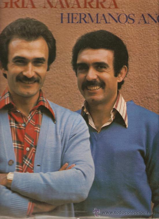 Discos de vinilo: lp HERMANOS ANOZ - ALEGRIA NAVARRA - Foto 1