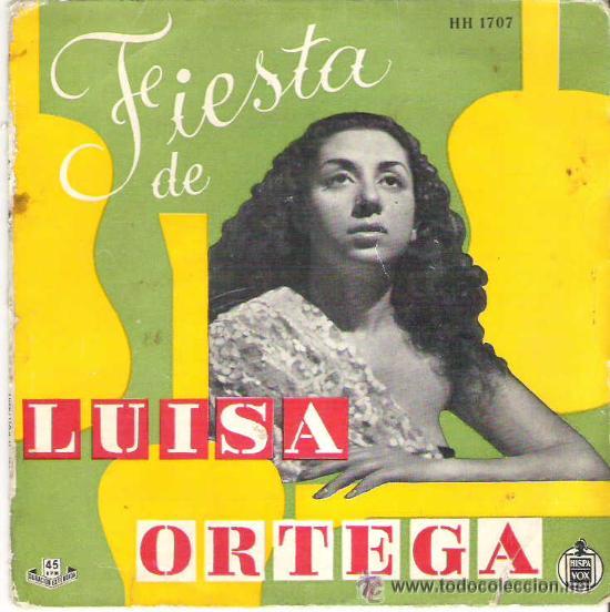 Discos de vinilo: LUISA ORTEGA - ROSA MARCHENA *** HISPAVOX 1958 - Foto 1