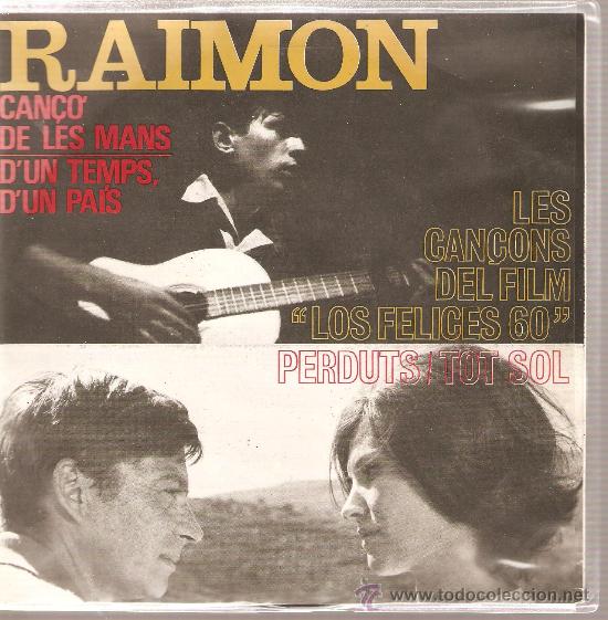 Discos de vinilo: EP CATALA - RAIMON - CAN&Ccedil;O DE LES MANS + 3 - Foto 1