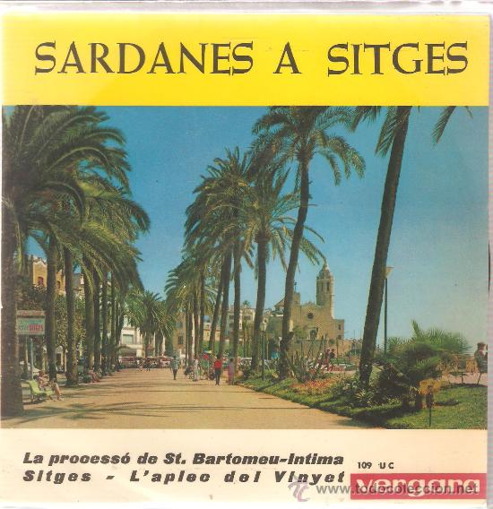 Discos de vinilo: EP SARDANES -  COBLA LAIETANA - LA PROCESS&Oacute; DE ST. BARTOMEU + 3 - Foto 1