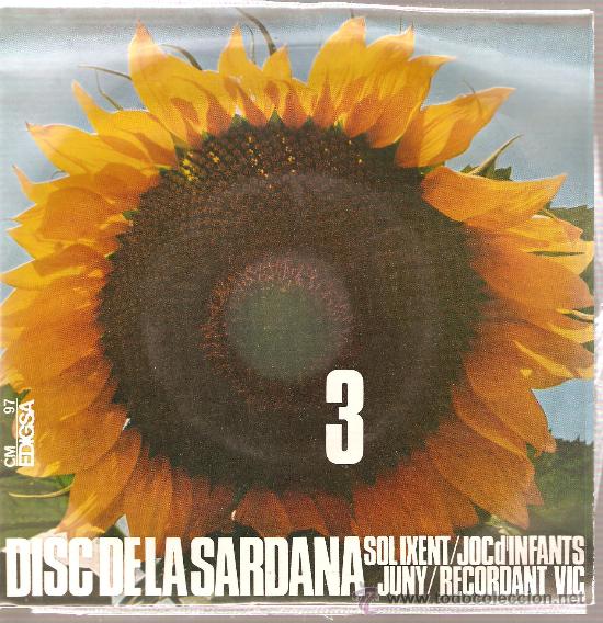 Discos de vinilo: EP SARDANES -  COBLA BARCELONA : JUNY + 3 - Foto 1