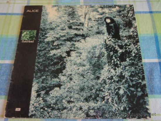 Discos de vinil: ALICE ( PARK HOTEL ) 1986 - ITALY LP33 EMI ITALIANA
