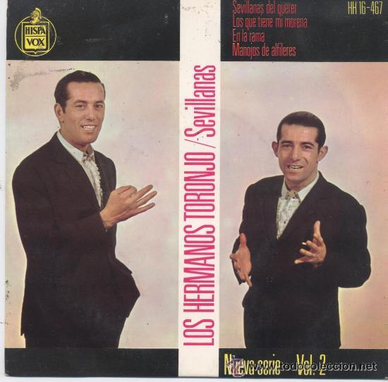 Discos de vinilo: los hermanos toronjo,sevillanas vol 2 - Foto 1