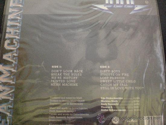 Discos de vinilo: UDO. Meanmachine............. - Foto 2