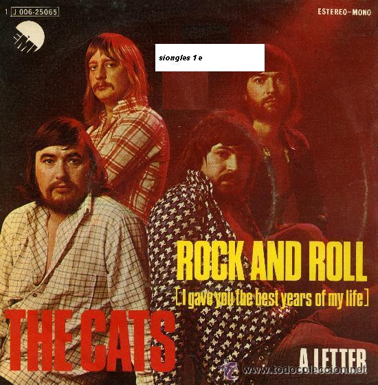 Discos de vinilo: THE CATS SINGLE ROCK AND ROLL 1974 EMI - Foto 1