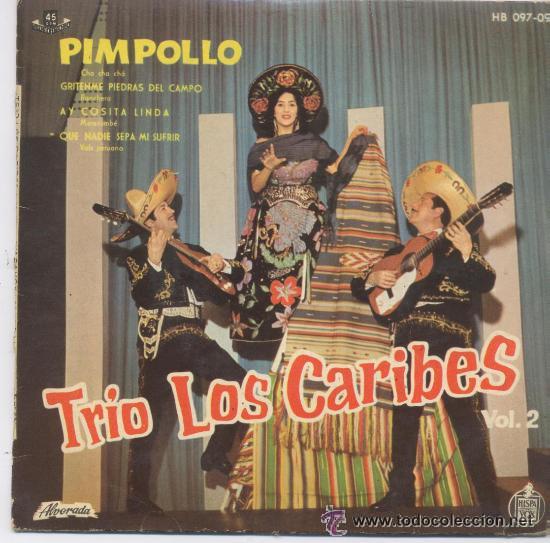 Discos de vinilo: trio los caribes,pimpollo - Foto 1