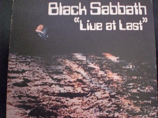 Discos de vinilo: BLACK SABBATH. LIVE AT LAST - Foto 1